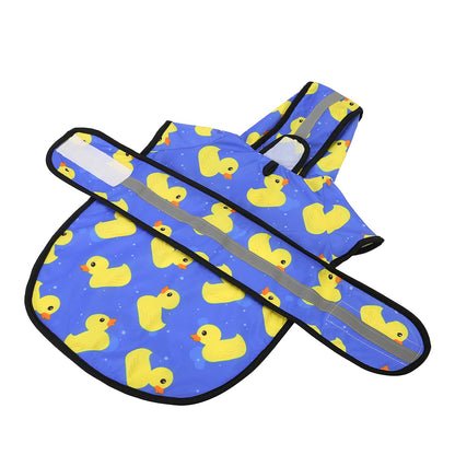 HDE Dog Raincoat with Hood & Leash Hole S. Chosen for real quality, fits naturally into modern pet