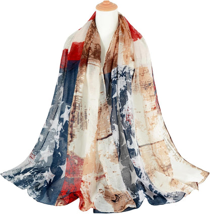 E-Clover Fashion Scarf for Women Lightweight Scarves Shawl Wrap for Spring/Summer Winter