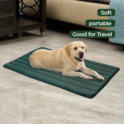 BALANCE Dog Crate Pad, Dog Foam Crate Mat Kennel Pad, Washable Water-Resistant Pet Bed Flat Dogs Cag Mat for XX-Large Dogs