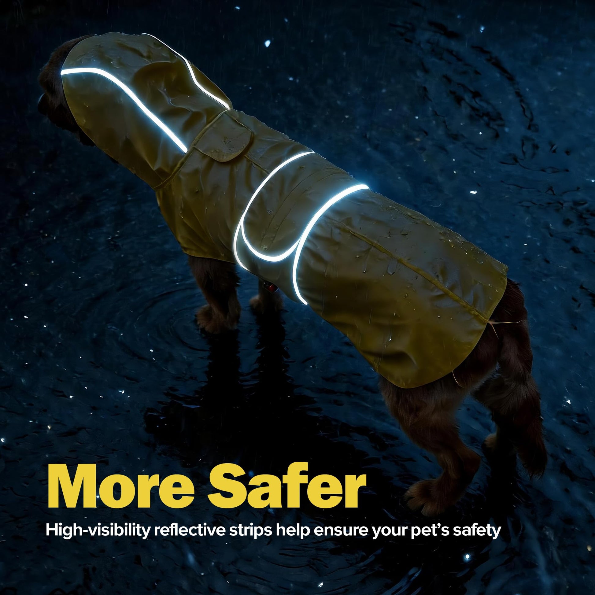 Kimee Dog Raincoat Waterproof Dog Rain Jacket for. Chosen for real quality, fits naturally into