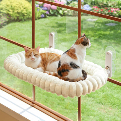 Zakkart SnugCloud Foldable Cat Window Perch. Chosen for real quality, fits naturally into modern