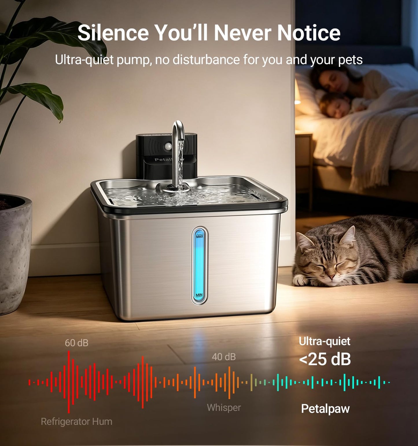 Wireless Cat Water Fountain. Chosen for real quality, fits naturally into modern pet homes.