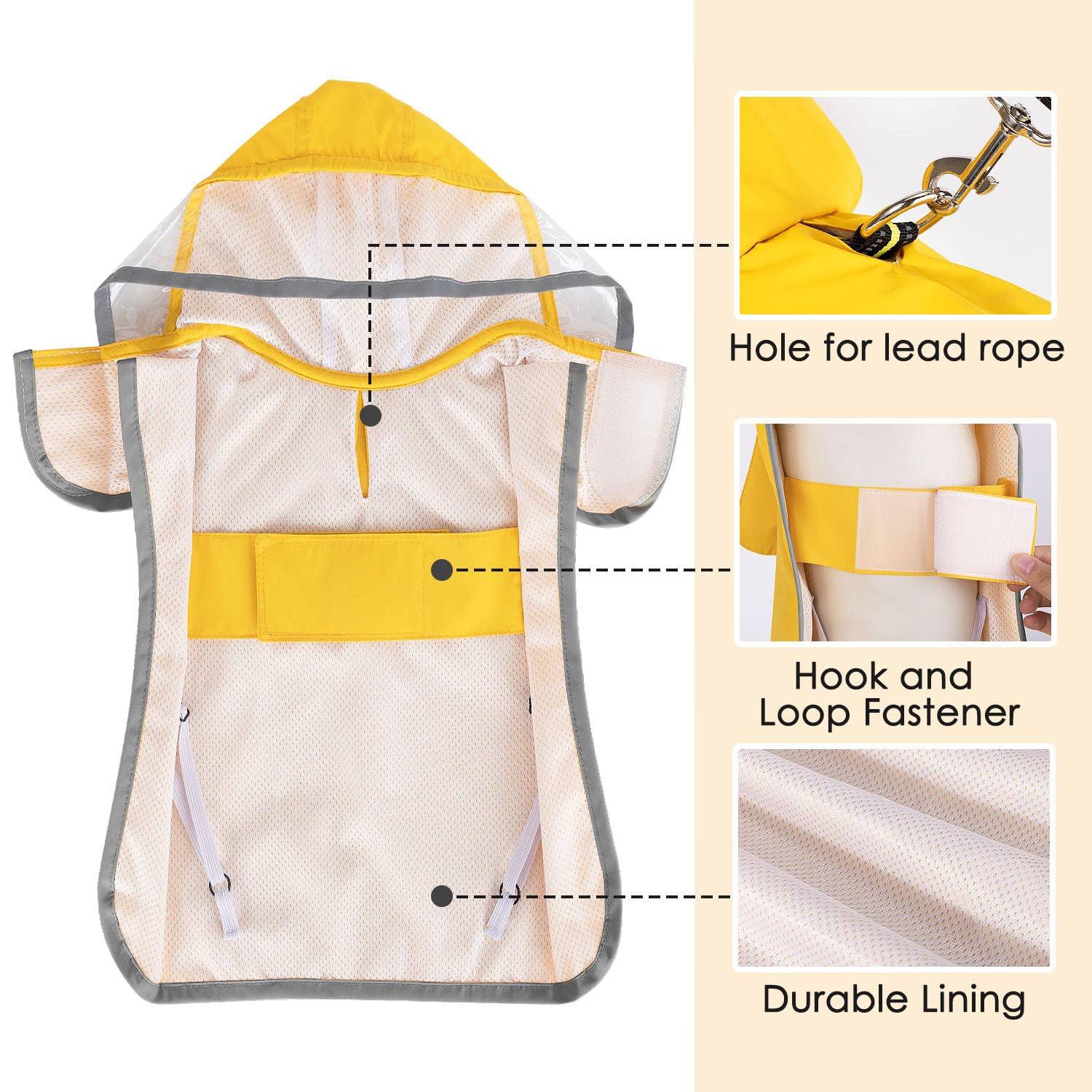 Lukovee Dog Raincoat. Chosen for real quality, fits naturally into modern pet homes.