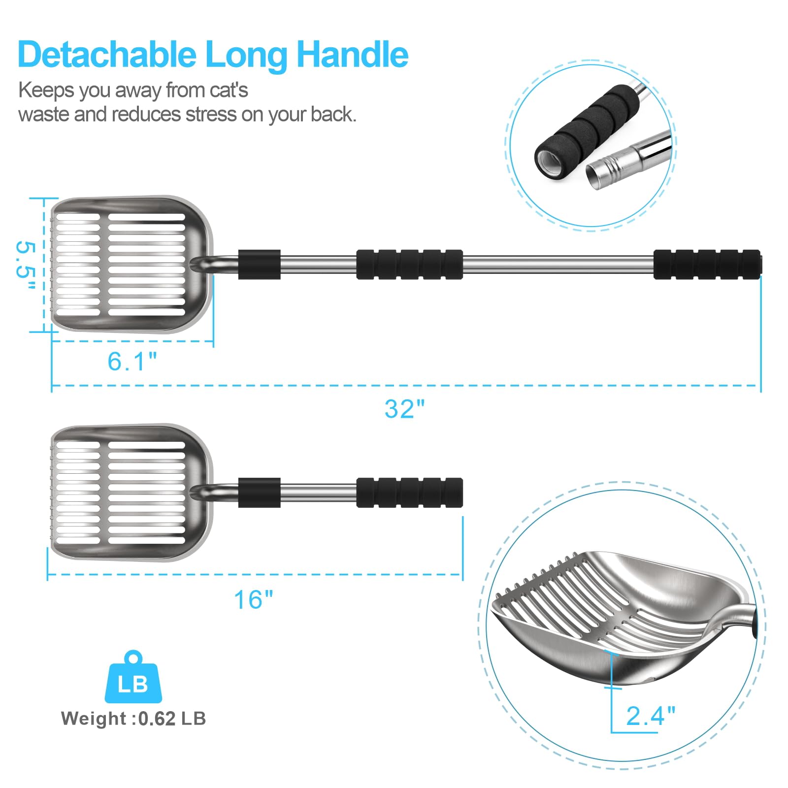 Depets Cat Litter Scoop. Chosen for real quality, fits naturally into modern pet homes.