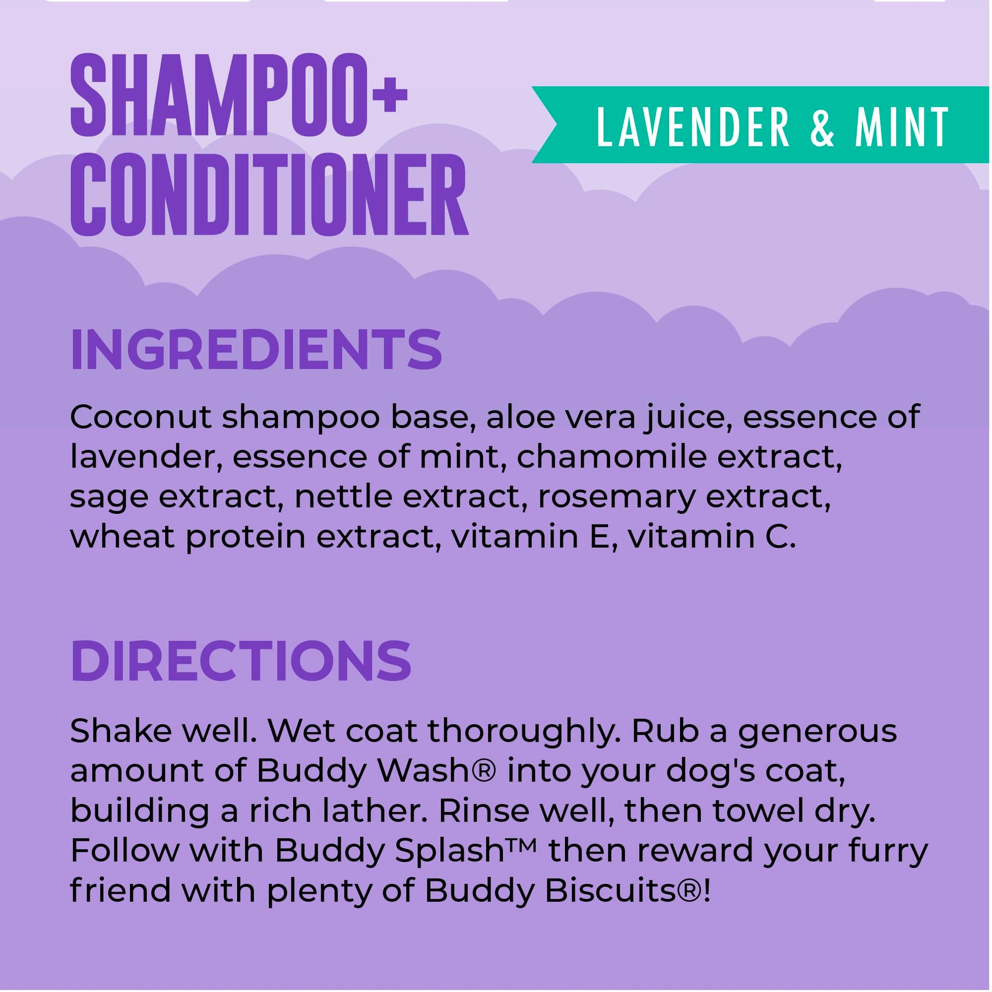 Buddy Grooming Wash 2 in 1 Dog Shampoo. Chosen for real quality, fits naturally into modern pet