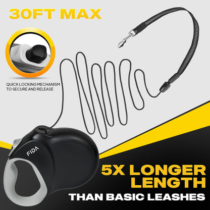 Fida Upgraded Retractable Dog Leash. Chosen for real quality, fits naturally into modern pet homes.
