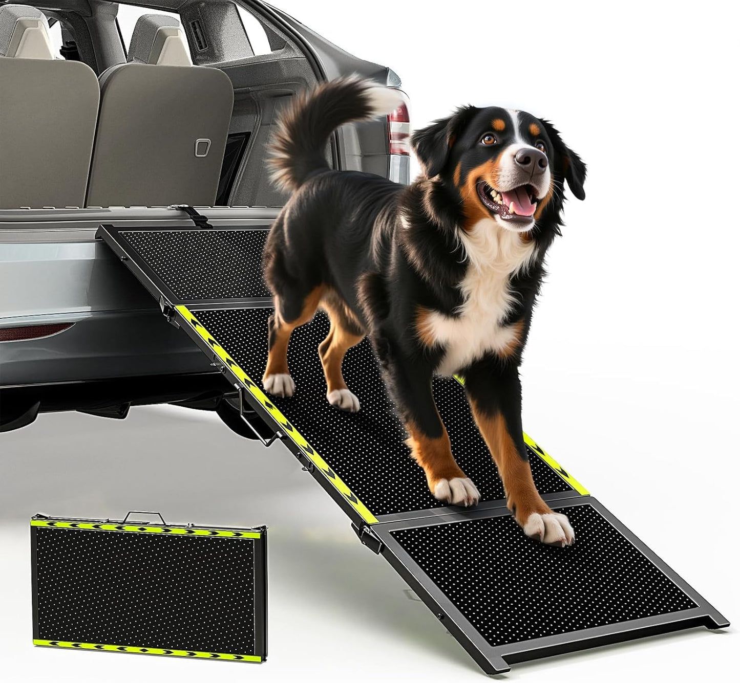 Pawaboo 67" L & 20" W Longest Dog Ramp for Car Foldable. Chosen for real quality, fits naturally