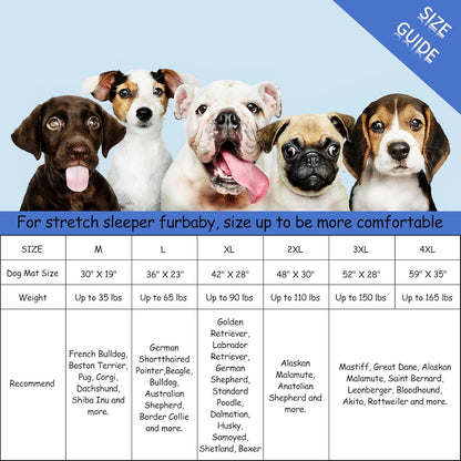 Bubble bear Dog Crate Mat - Upgraded Thick, Ultra Soft, Washable & Anti-Slip Kennel Pad for Small/Medium/Large Dogs, Dark-Hued to Hide Stains (30"x19")