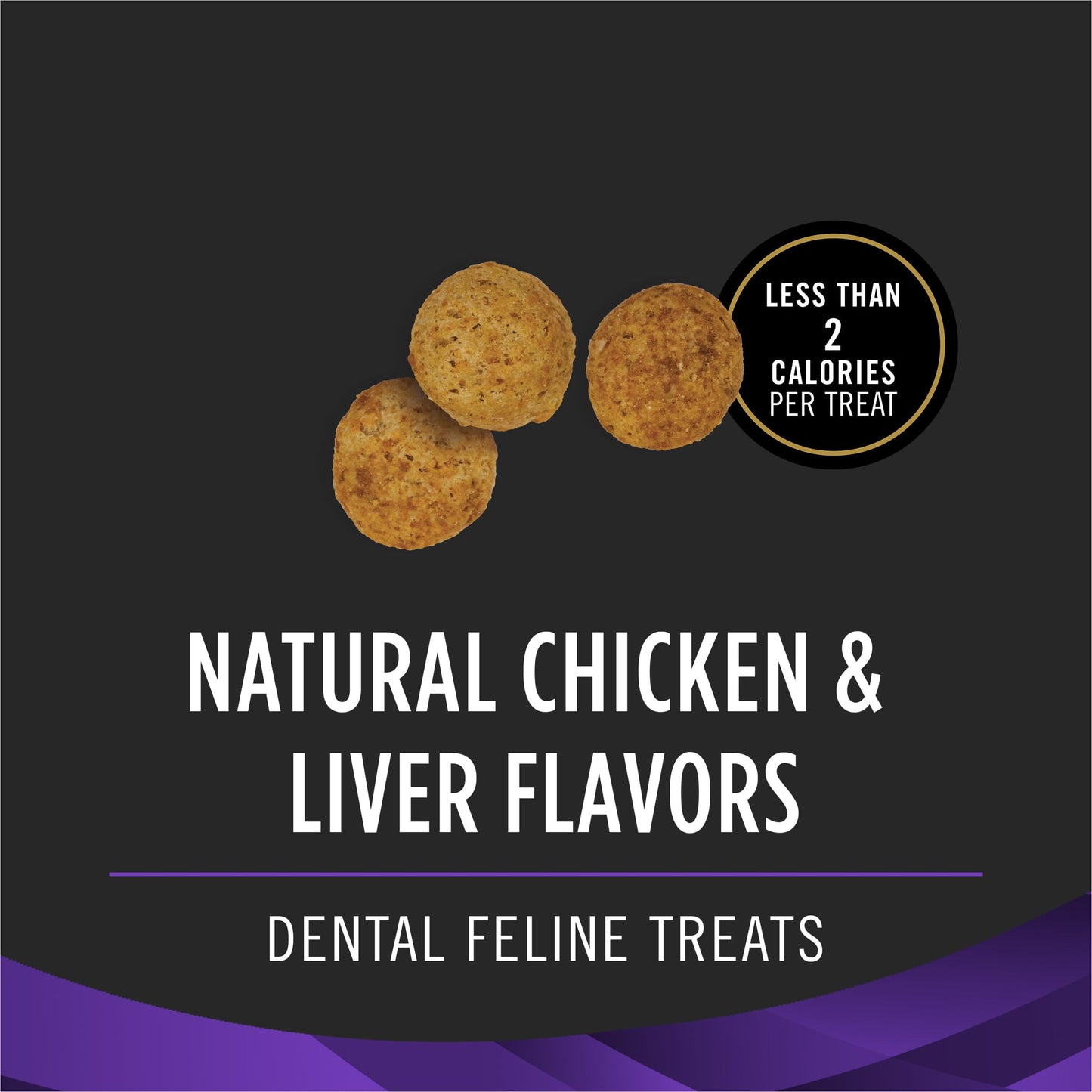Purina Pro Plan Veterinary Diets Dental Bites Cat. Chosen for real quality, fits naturally into