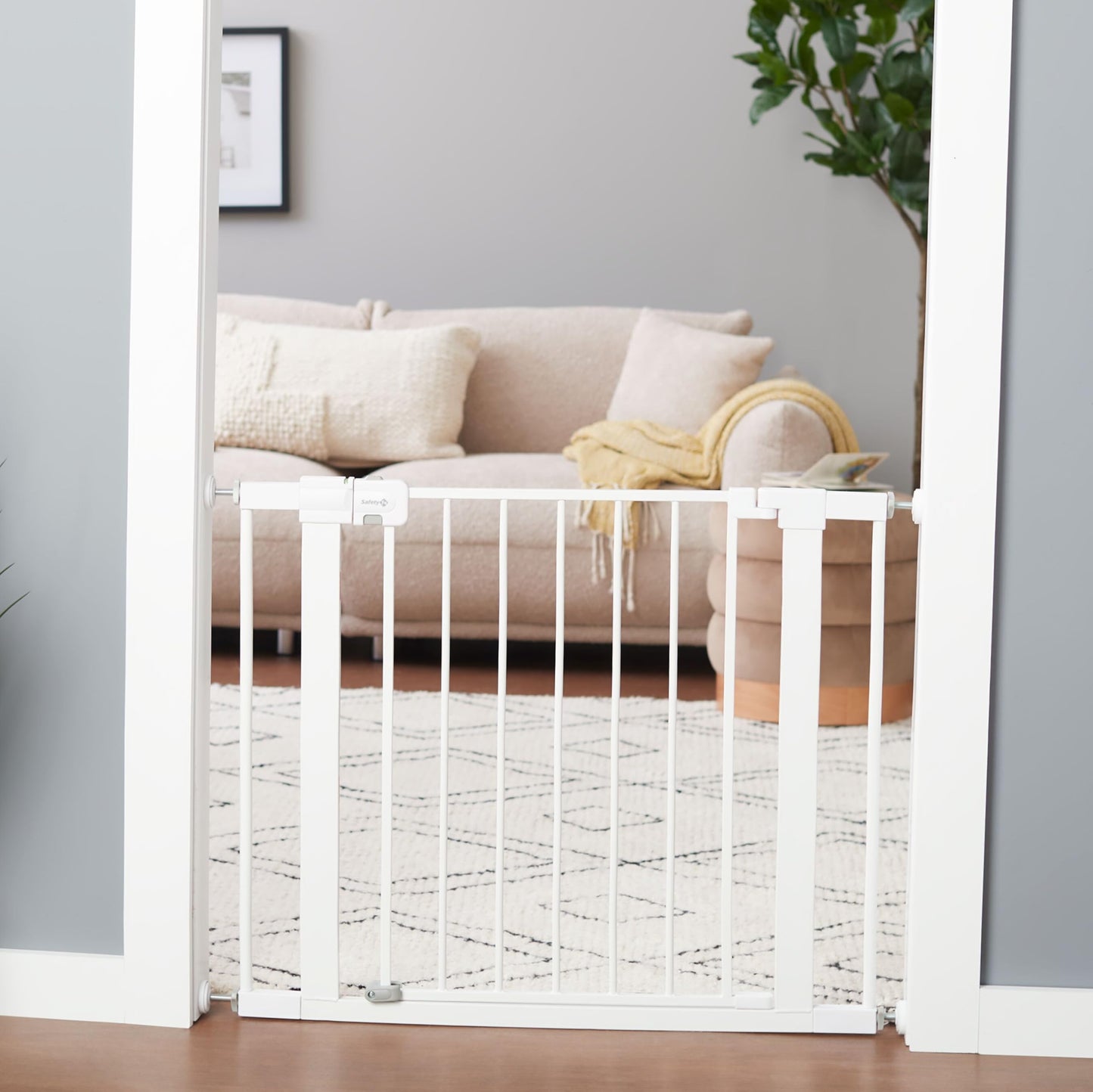 Safety 1st Easy Install Walk Thru Baby Gate for. Chosen for real quality, fits naturally into