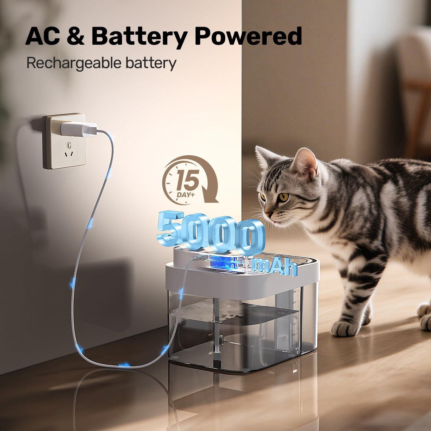 HAPAW Cat Water Fountain. Chosen for real quality, fits naturally into modern pet homes.