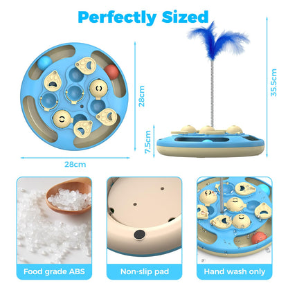 CGBD 3 in 1 Cat Treat Puzzle Feeder. Chosen for real quality, fits naturally into modern pet homes.