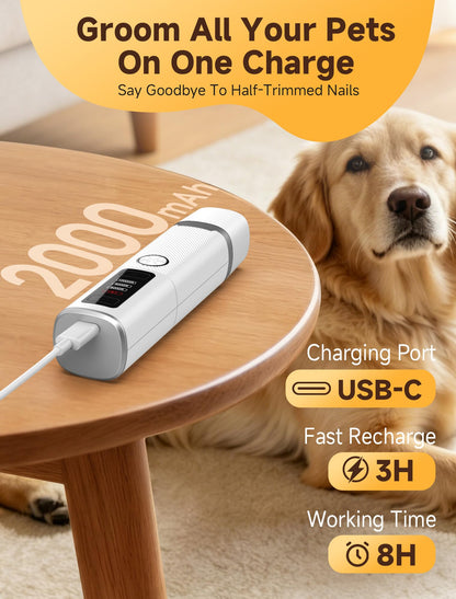 Ckin pet Dog Nail Grinder Whisper Quiet & Safe for. Chosen for real quality, fits naturally into