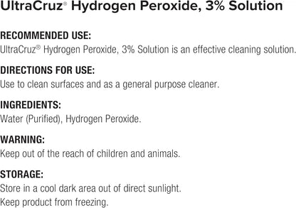 UltraCruz® Equine Shampoo, Conditioner, Hydrogen Peroxide, Fly & Tick Spray, 1 Gallon Each