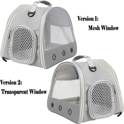 Ventilation Lizard Carrier for Bearded Dragon,Guinea Pig Carrier,Guinea Pig Carrier for 2,Reptile Travel Carrier for Lizards Sugar Glider Hedgehog Rat Parrot Birds,Airline Approved