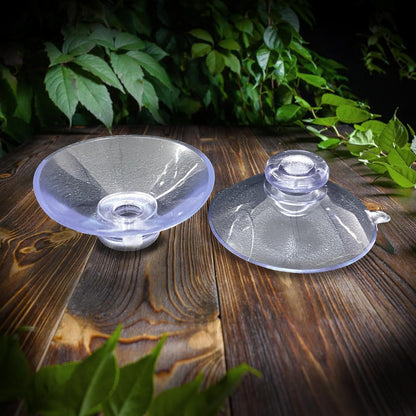 Bearded Dragon Feeder, Transparentk Acrylic Reptile Feeder Box, Chameleon Bug Bowl, Wall-Mounted Insect Feeder with Suction Cups, Tank and Aquarium Accessories for Lizard Bearded Dragon Frog