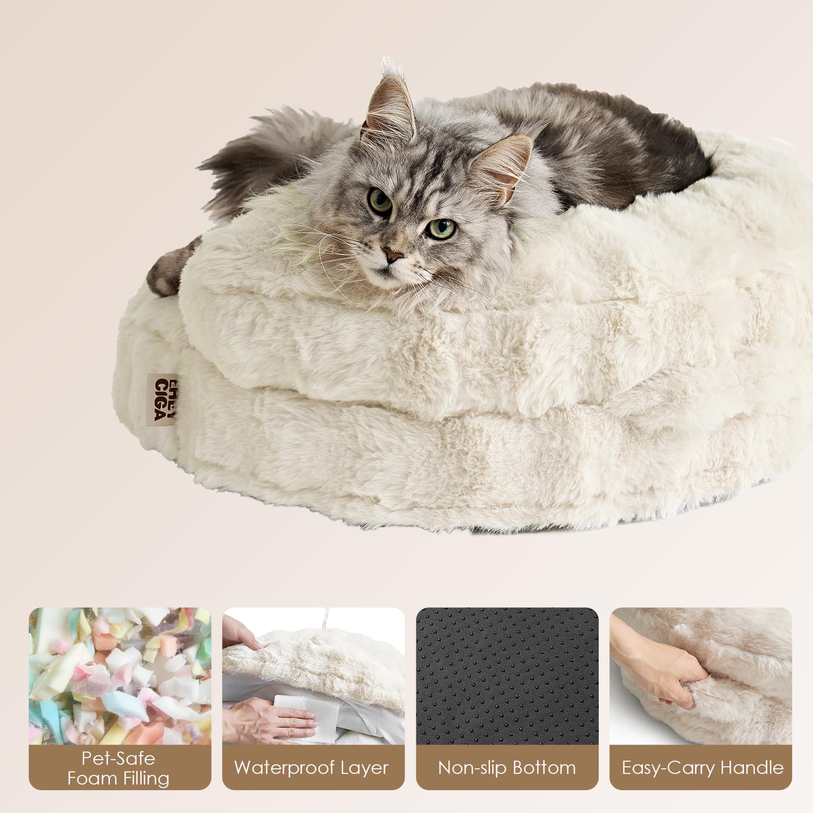 EHEYCIGA Dog Bed Medium Size Dog. Chosen for real quality, fits naturally into modern pet homes.