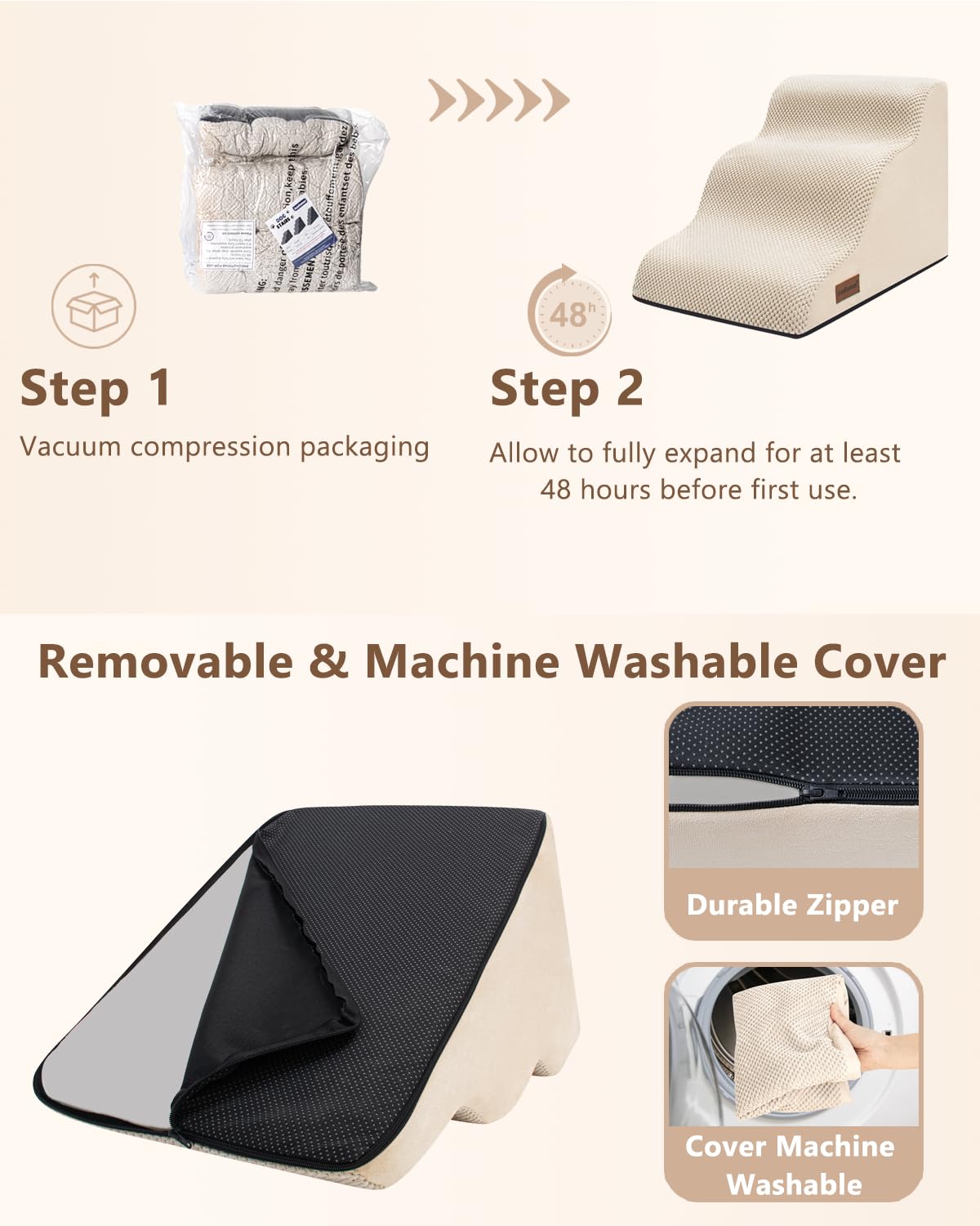 Aodisman Dog Stairs for Small Dogs. Chosen for real quality, fits naturally into modern pet homes.