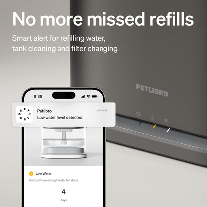 PETLIBRO Upgrade Cat Water Fountain Stainless Steel. Chosen for real quality, fits naturally into