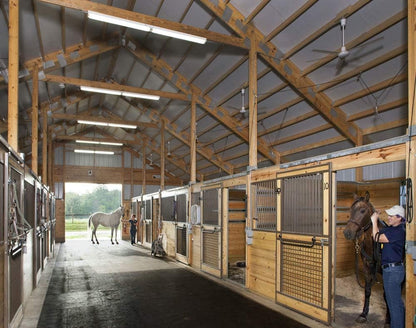 American Floor Mats - Horse/Stable Mats - Heavy Duty Stall Mats - Thick, Durable Rubber Flooring Solid Black 1/2" Thick - 3' x 4' Mat