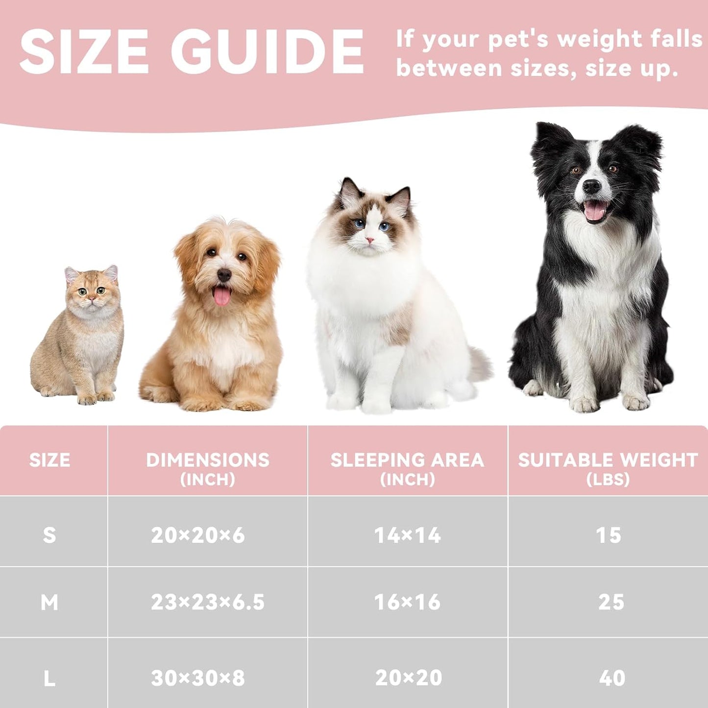 20in Washable Cat Beds for Indoor Cats - Round Donut Pet Bed for Cats, Small Dogs, Puppy, Kitten - Anti-Slip Bottom, Calming Bed Gift - Brown