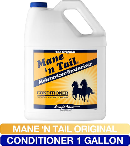 Mane 'n Tail Conditioner Gallon, for Soft Silky Hair. For Horses and Humans! (128 Fl Oz)