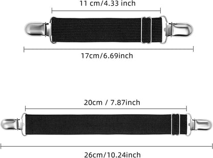 Adjustable Boot Straps Pant Stirrups Clips Boot Clips