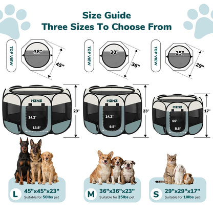 MZNZ Dog Playpen. Chosen for real quality, fits naturally into modern pet homes.