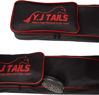 Horse Tail Extension Bag, Horse Brush