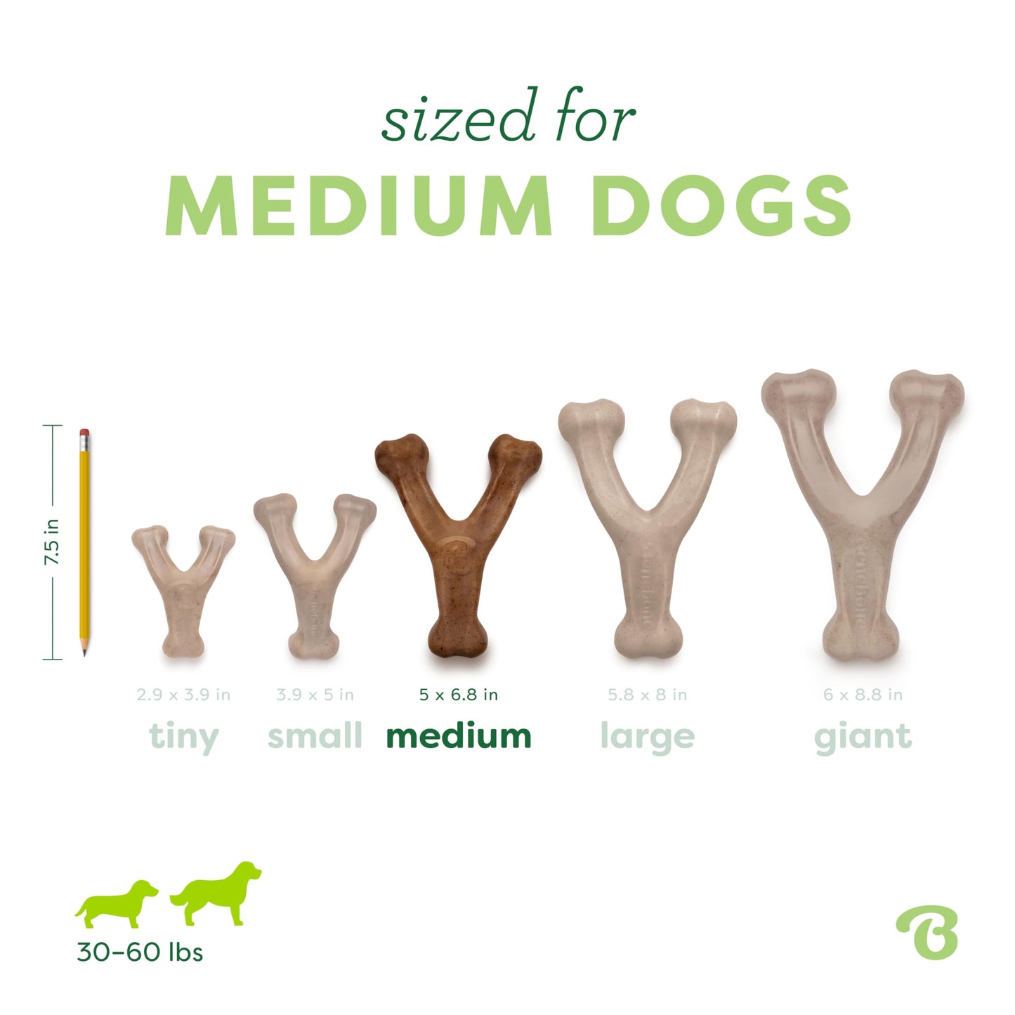 Benebone Wishbone Durable Dog Chew Toy for Aggressive. Chosen for real quality, fits naturally into