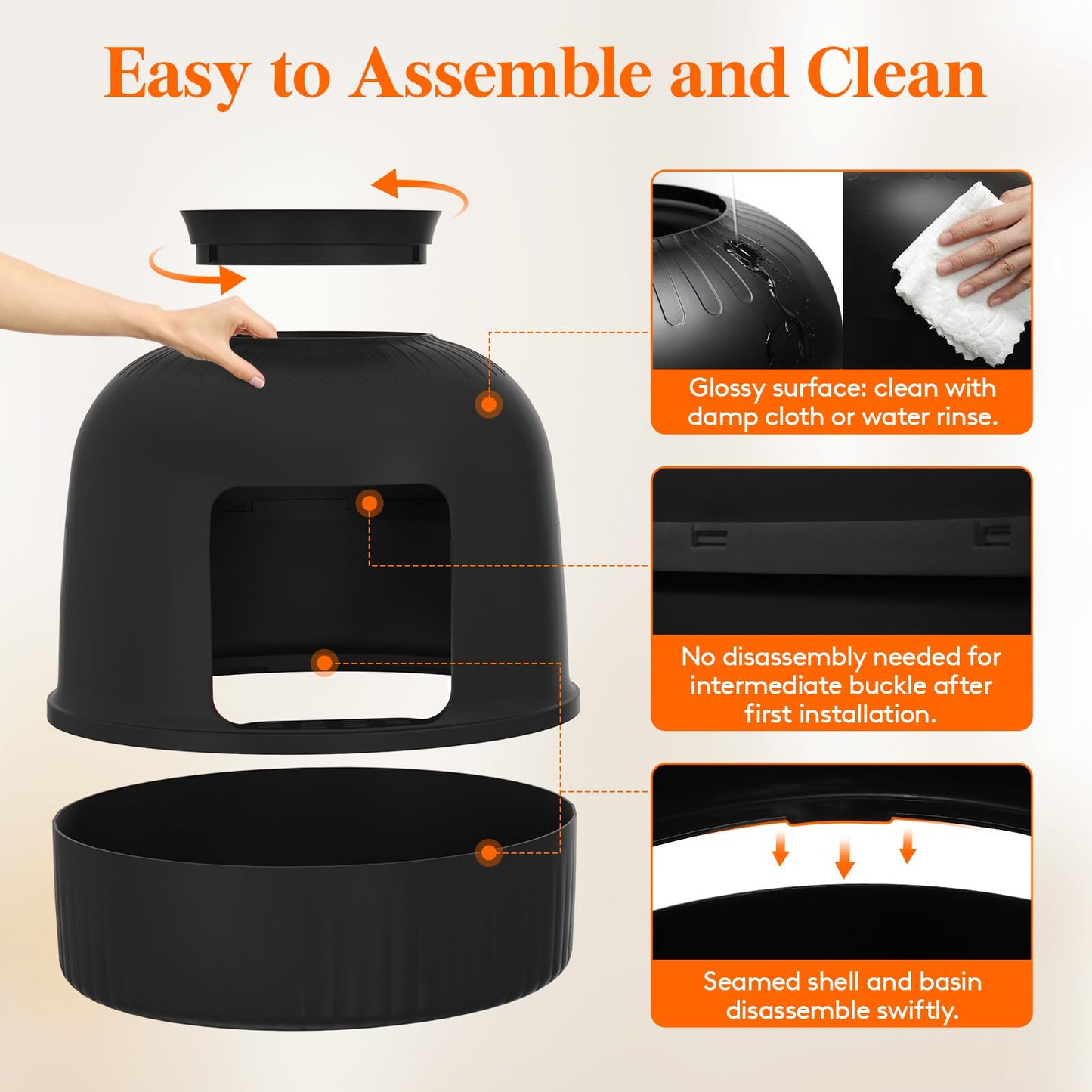 Lifewit Hidden Plant Cat Litter Box with Plastic Scoop. Chosen for real quality, fits naturally
