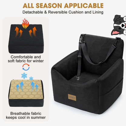 JOEJOY Dog Car Seats for Small Medium Dogs Under 35lbs. Chosen for real quality, fits naturally