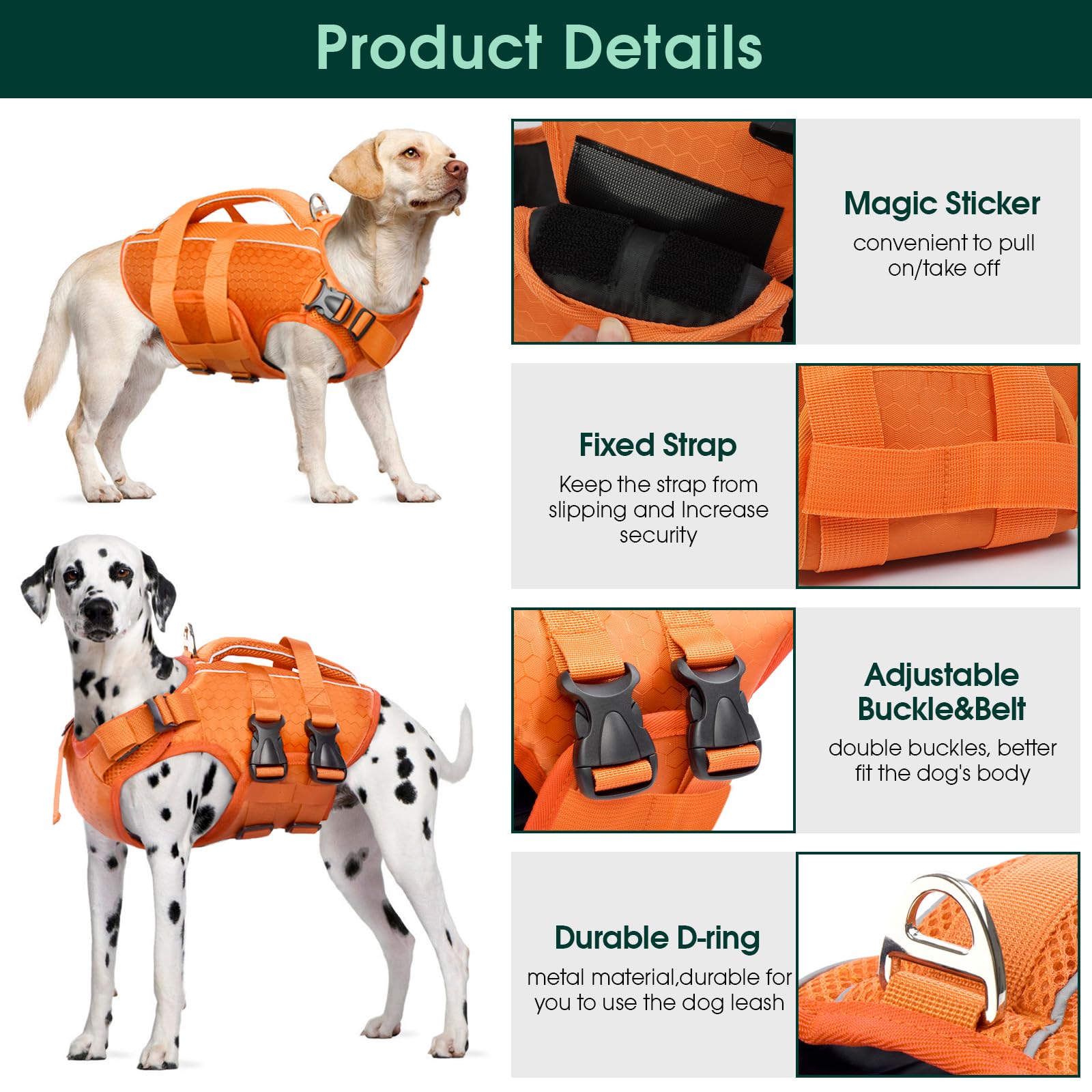 Kuoser Dog Life Jacket. Chosen for real quality, fits naturally into modern pet homes.