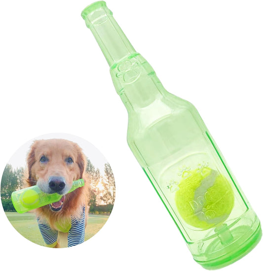 Dog Squeaky Floating Toy for Small Medium Large Dogs Training Fetch Indestructible Dog Chew Toy Indoor Pool Beach Outdoor Pet Supplies Green S