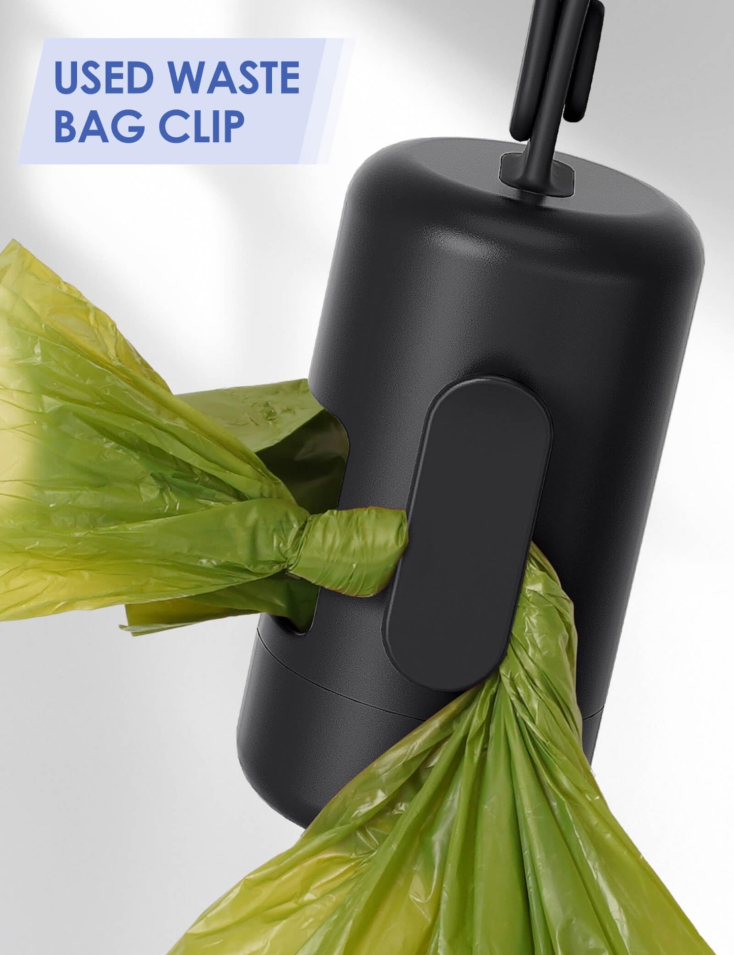 Gobeigo Dog Poop Bag Holder with Used Bag Hook. Chosen for real quality, fits naturally into modern