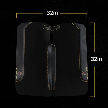 Kavallerie All-Purpose Saddle Pad with Quilted Anti-Slip Padding and Breathable Mesh Fabric for Maximum Airflow and Comfort, Works for English
