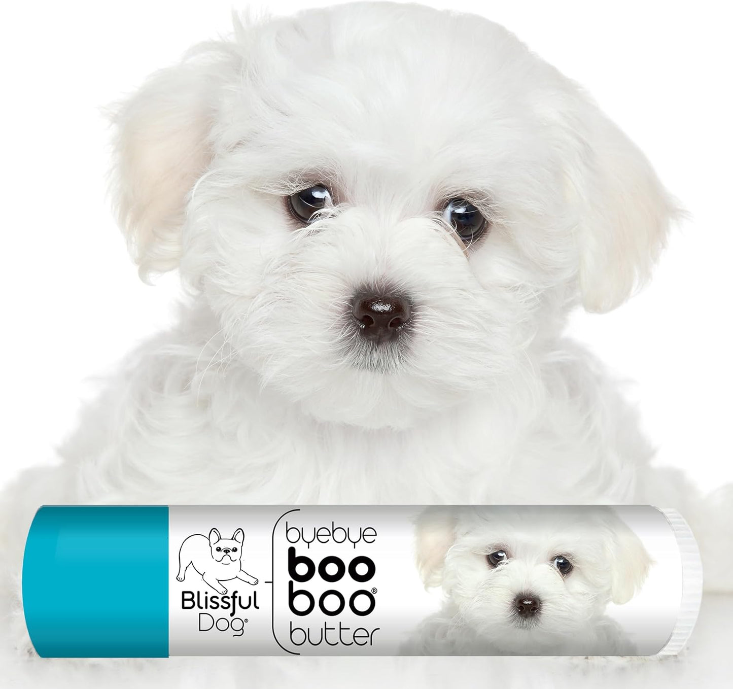 The Blissful Dog .15 oz Tube Maltese Booboo Butter