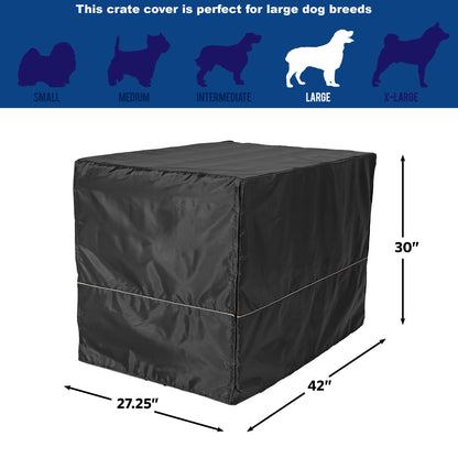 MidWest Homes for Pets Large Dog Crate Cover. Chosen for real quality, fits naturally into modern