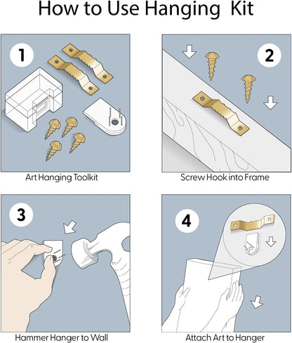 wall26 Canvas Print Wall Art Vibrant Neon Blue Pink Jellyfish Deep Sea Nature Animals Photography Realism Rustic Scenic Landscape Wilderness Earth Colorful for Living Room, Bedroom, Office - 32"x48"