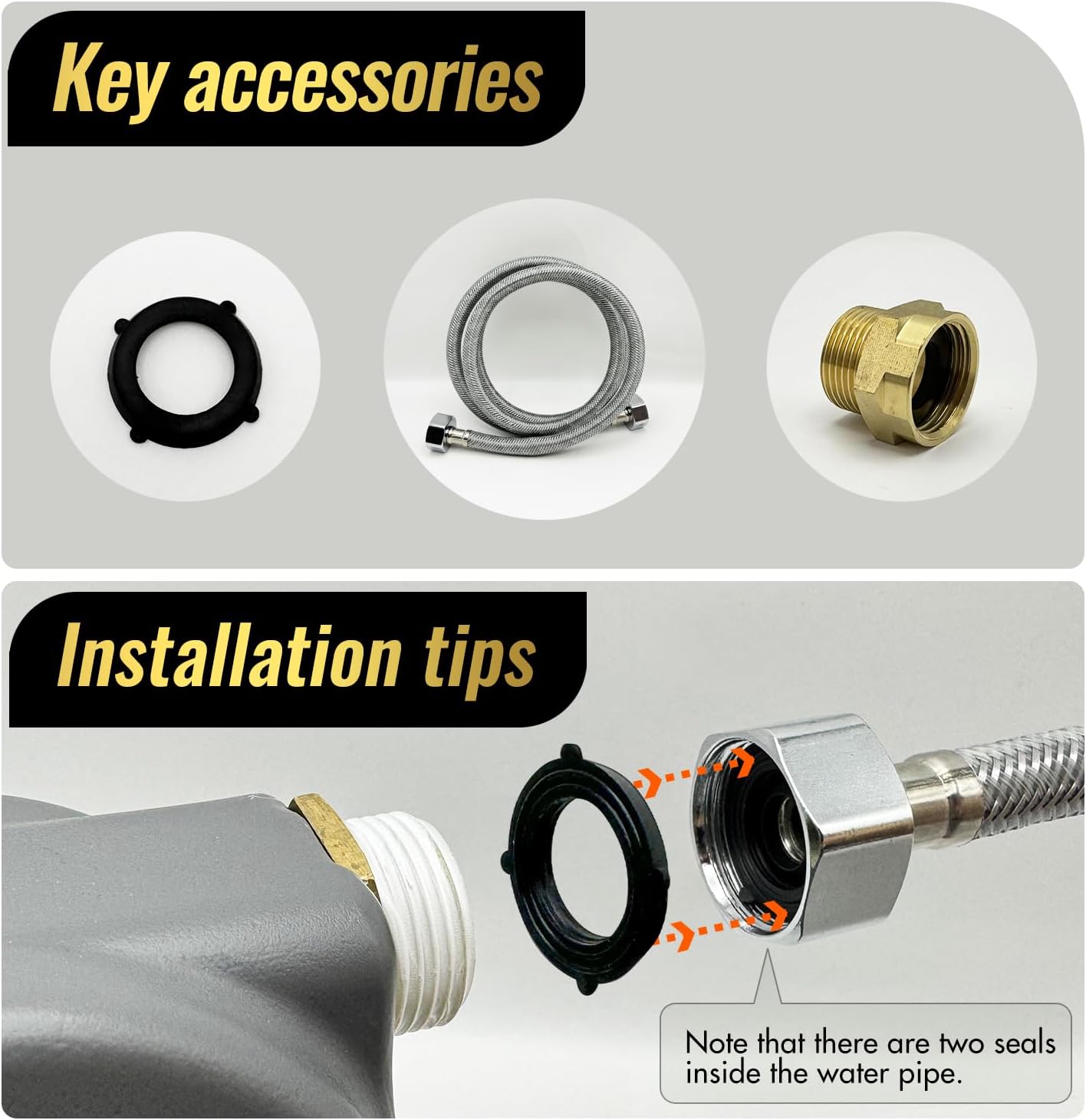 135OZ Automatic Water Dispenser for Large Dogs Patented Outdoor Dog Water Bowl Dispenser Automatic Dog Feeder Fit 3/4'' GHT Faucet Dog Waterer Include Water Hose Extra-Large Drinking Area