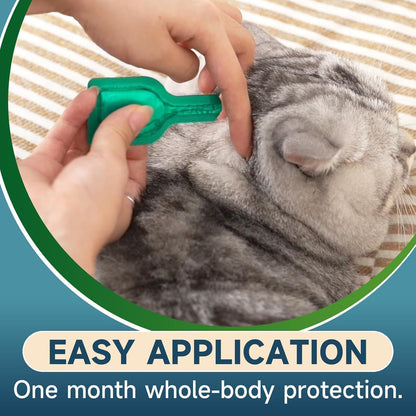 Flea Treatment for Cat Flea and Tick Prevention for Cats Kitten, 6-Month Supply, Cat Flea Treatment & Control, Repellent, Fast Acting Topical Drops for Cats, Over 1.5 lbs, 24-Hour Protect