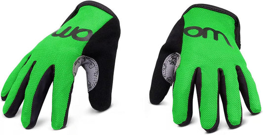 woom TENS Bike Gloves, Child’s & Youth Bicycle Full Finger Protection with Grip for Road Cycling &