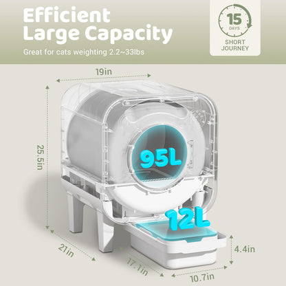 Self Cleaning Litter Box. Chosen for real quality, fits naturally into modern pet homes.