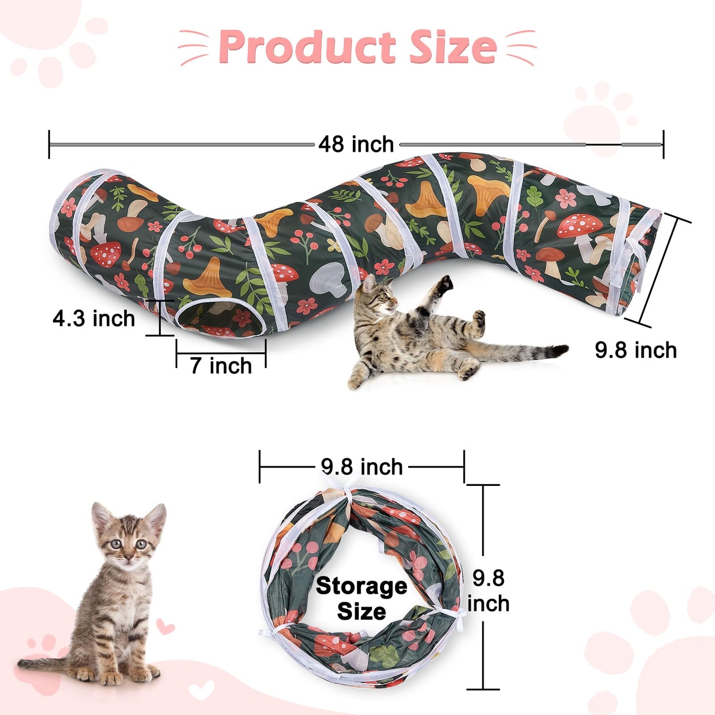 Glittme Cat Tunnel. Chosen for real quality, fits naturally into modern pet homes.