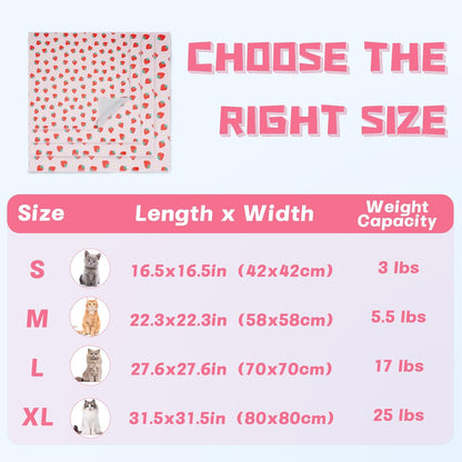 Supet Cat Wrap for Cutting Nails, 2025 Self-Adherent Cat Grooming Wrap, Anti-Escape Calming Cat Swaddle Wrap for Medicine, Nail Clipping, Teeth Brushing, Ear Cleaning