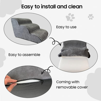 Pet Stairs for Small Dogs and Cats. Chosen for real quality, fits naturally into modern pet homes.