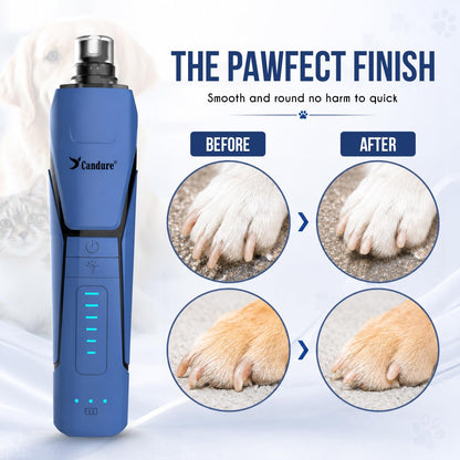 Candure Whisper Quiet Dog Nail Grinder with 360 Degree. Chosen for real quality, fits naturally