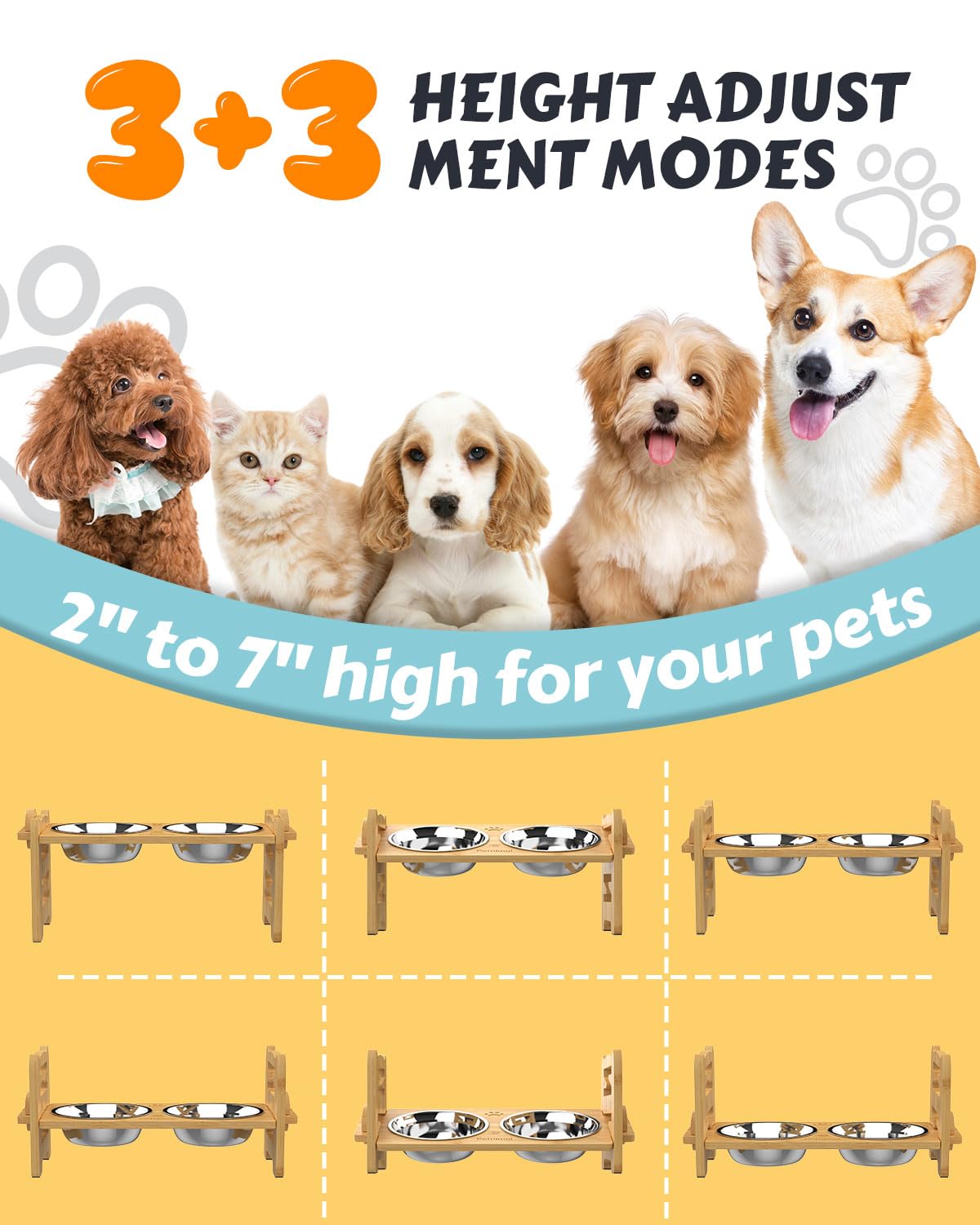 Jovrun Elevated Dog Bowls. Chosen for real quality, fits naturally into modern pet homes.