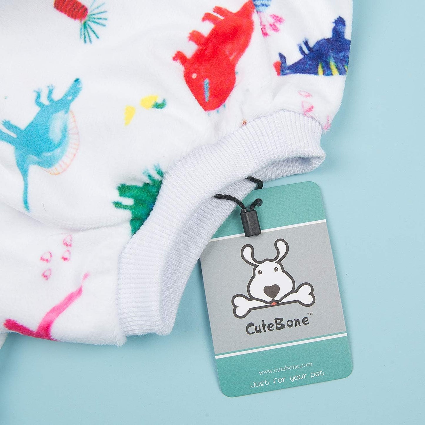 CuteBone Dog Halloween Pajamas Puppy Onesies Small Dogs Soft Pjs Coat Cat Apparel Comfy Pet Christmas Clothes Outfit Doggie Bodysuit P01XXL