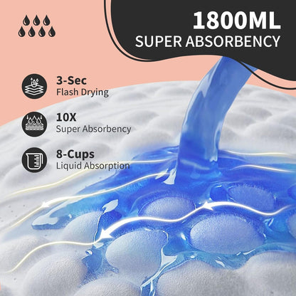 MKISS Bed Pads Disposable [100 Count] Adult Incontinence Underpads 30" x 36" Heavy Duty Absorbent Pee Pad, XL Chucks Leakproof, Extra Large Puppy Training Pad, Waterproof Baby Changing Pad